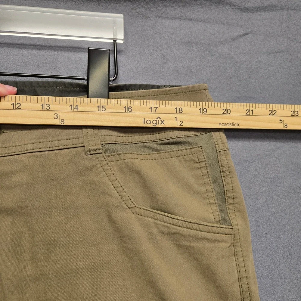 KUHL Free Radikl Hiking Pants 38x30 Khaki Tan Stretch Enduro Cargo Outdoor